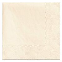 Hoffmaster 180517 Ecru 15" x 17" Paper Dinner Napkins 2-Ply - 125 / Pack