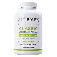 Viteyes Classic AREDS 2 Macular Support Formula Capsules, Eye Health Supplement for Vision Protection, 180 Capsules
