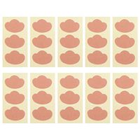 Healifty 10 Sheets Soft Callus Pads Callus Cushions Toe and Foot Protectors Corn Pads Sticky-Waterproof for Corn Callus and Feet Sore