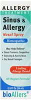 Bioallers Sinus and Allergy Nasal Spray, 0.8-Ounce
