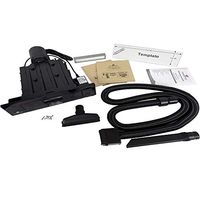 Sweepovac Built in Kitchen Vacuum Plus Hose and 2 attachments for Below Cabinets and Toe Kick Spaces, Black