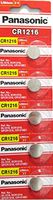 Panasonic CR1216 3 Volt Lithium Coin Battery (Pack of 100)