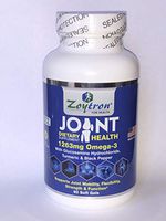 Zoytron Joint Health (Omega-3, Glucosamine HCl, Turmeric, Black Pepper, Certified Halal, Fish Gelatin)