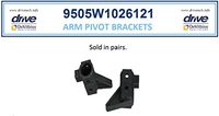 Backrest Pivot Bracket (1 pr) - 5W Serial # Walkers - Drive Models: RTL10261 (5W)