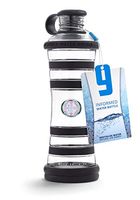 i9Bottle - Structured Water, Glass Water Bottle, Relieve Stress, Super Hydration, Increases Physical Fitness, Body Detox, Chakra Balancing, Increases Strength, Spiritual Gifts, Meditation