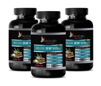 Immune Support for Women - Organic Hemp Seed Oil 1000MG - Hemp Seed Oil Supplement - 3 Bottles 360 Liquid Capsules