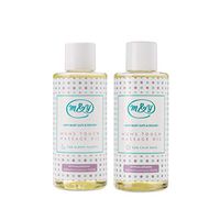 Mum & You New Baby Safe & Sound Mums Touch Massage Oils -Set of 2 Scents. Calm Days and Sleepy Nights. Made with Sunflower Seed Oil, Organic Jojoba, Organic Camomile, Rosemary and Leaf Extract.