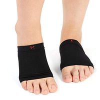 Arch Support Bandage Compression Orthotic Silicone Foot Care Sleeve Feet Wrap, Open Toe Cushion Pads to Increase Blood Circulation, Pain Relieve