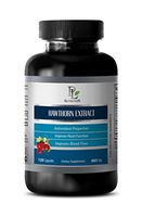 Heart Supplements for Men - Hawthorn Extract - Hawthorn Extract - 1 Bottle 120 Capsules