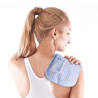 Hilph® Reusable Gel Ice Pack for Injuries, Soft Hot Cold Ice Pack for Muscles, Flexible Gel Cold Pack Helps Sooth Pain Relief, Rehabilitation Like Shoulder, Upper/Lower Back, Knee, Neck - Large