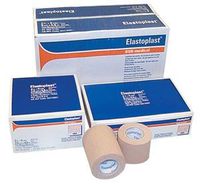 BSN Medical/Jobst 04410001 Tensoplast Elastic Adhesive Bandage, 1" Width, 5 yd. Length, Tan (Pack of 32)