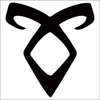 YWS Vinyl Sticker Decal - Angelic Power Rune Shadowhunters - Sticker Laptop Car Truck Window Bumper Notebook Vinyl Decal SMA5057
