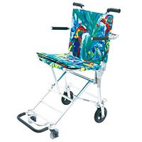 ChenCheng Wheelchair Titanium Alloy Folding Ultra-Light Travel BMX Trolley Elderly Scooter Medical Supplies (Color : D)