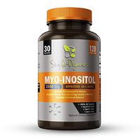 Myo-Inositol & D-Chiro Inositol Blend - 40:1 Ratio - 2050 Mg Per Serving - 120 Vegetarian Capsules