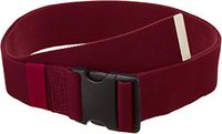 Gait Belt with Plastic Buckle by LiftAid - Transfer and Walking Aid with Belt Loop Holder for Assisting Therapist, Nurse, Home Care - 60"L x 2"W (Burgundy)