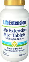 Life Extension Mix Tablets with Extra Niacin, 240 Tablets