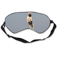 Bull Terrier Sleep Eye Mask for Sleeping Contoured Eyemask Silk Best Night Blinder Eyeshade for Men Women Kids