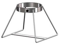 FWF Oxygen Cylinder Floor Rack for 1 (M-22 OR JD 5.50 Style) Diameter of 5.25" Made in USA