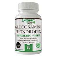 Formulated Specifically for Joint Pain Relief, Ground-Breaking Formula Glucosamine Chondroitin Turmeric MSM. Max Potency 1500mg - Glucosamine Sulfate Complex Supplement for Joint Pain Relief & Support
