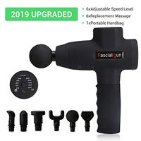 Massage Gun,RFT Massage Gun with 6 Heads Tool and 3 Speeds Massager, Percussion Muscle Massage Gun for Adults.Massage Gun Deep Tissue to Provide Full Body Relief for Muscle Ache and Tension.