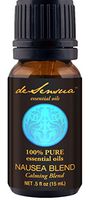 Nausea Relief Oil Synergy Blend, Popular for Motion and Morning Sickness, Gas, Bloating and Indigestion, 100% Pure Essential Oils, Ginger, Lavender, Peppermint & Spearmint, 15 mL