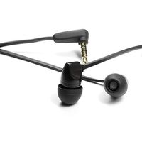Amalen Earphones with Microphone Premium Earbuds Stereo Headphones (Black)