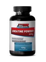 Creatine Monohydrate Powder - Creatine Powder 100mg - Premium Creatine Powder to Promote Weight Gains, Stamina, Strength and Muscle Growth (1 Bottle)