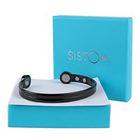 SISTO-X Super Strong Ipg Tork Design Magnetic Bangle by Sisto-X® Copper Bracelet 6 Magnets Health Natural XL (190-225Mm)