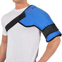 LotFancy Gel Ice Pack with Shoulder Wrap, Hot Cold Therapy Compress for Shoulder, Back, Knee, Hip, Reusable Heating Cooling Pack for Pain Relief, Sport Injuries, Swelling, Sprain, Inflammation