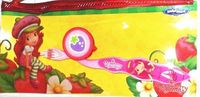 Strawberry Shortcake Toothbrush Set with Cap Incl: Zippered Pouch