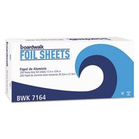 Boardwalk BWK 7164 10-3/4" Length, 12" Width Pop-Up Aluminum Foil Wrap Sheet