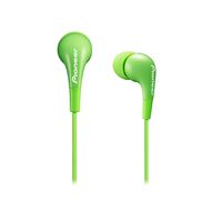PIONEER in-Ear Earbud Lightweight Headphones Crystal Clear Sound (Green)