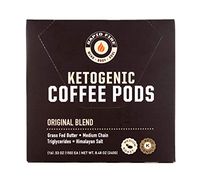 Rapidfire Rapid Fire Ketogenic High Performance Keto Coffee Pods, Supports Energy and Metabolism, Weight Loss, Ketogenic Diet 16 Single Serve K-Cup Pods,