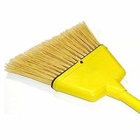 HUB City Industries 11-SA Yellow Flagged Plastic Bristles, 5 to 8" Angle. Plastic Handle and Sleeve