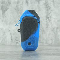 Rayley Silicone Case for Aspire Avp Aio Kit case Skin Decorative Protection Band Protective Cover (Black Blue)