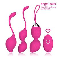 Kegel Exercise Weights,Wireless Ben Wa Balls Bladder Control Devices Kegel Ball for Pelvic Floor and Vaginal Tightening Exercise,Labor Prep & Recovery│10 Modes│Upgraded Silicone│USB Powered