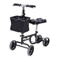 New Leaf Steerable Knee Scooter Walker Medical w/Basket & Brake
