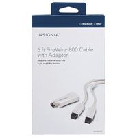 Insignia FireWire-enabled Cable (NS-PZF6509-C) - White