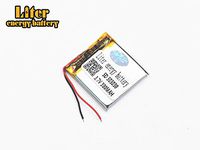 3.7V 300mAh 303030 Lithium Polymer Ion Rechargeable Battery Lithium Polymer Li-Po Battery for MP4 GPS MP3 Bluetooth Stereo DIY Gift