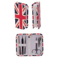 Union Jack UK Flag Manicure Set