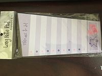 New Sigma Kappa Magnetic Long Notepad