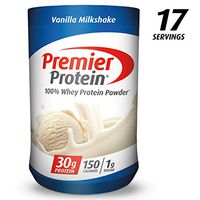 Premier Protein Whey Protein Powder, Vanilla, Packaging may Vary (17 Servings)