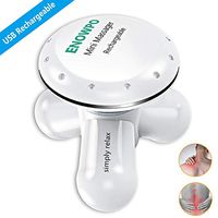 ENOWPO Handheld Back Massager Percussion Electric Full Body Massager for Neck, Shoulder, Hand, Leg and Foot Massage - Cordless Mini Rechargeable Vibrating Massager