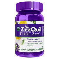 ZzzQuil Melatonin Gummies, Chamomile & Lavender, 48 ct