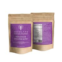 Menopause Smoothie Blend, Relieves Menopause Perimenopause Symptoms: Night Sweats, Mood Swings, Hot Flashes & More, 30 Servings 246 Grams, Natural Black Cohosh Extract Dong Quai Root + 20 Superfoods