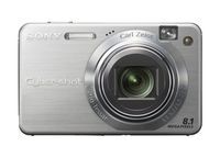 Sony Cybershot DSCW150 8.1MP Digital Camera with 5x Optical Zoom with Super Steady Shot (Silver)
