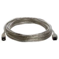 Hosa FIW-94-115 FireWire 800 Cable, 4-pin to 9-pin, 15 ft
