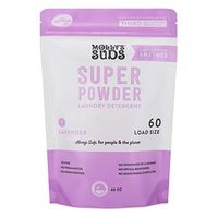 Molly's Suds Super Powder Detergent, Natural Extra Strength Laundry Soap, Stain Fighting and Safe for Sensitive Skin, 60 Loads, Lavender Scent