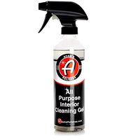 Adam's All Purpose Interior Cleaning Gel - Best for Detailing Leather Seats Vinyl Carpet Upholstery Plastic Rubber Interior Surfaces Floor Matts & Car Accessories Boat RV Motorcycle Parts (16 oz)