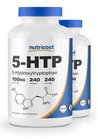 Nutricost 5-HTP 100mg, 240 Capsules (2 Bottles)